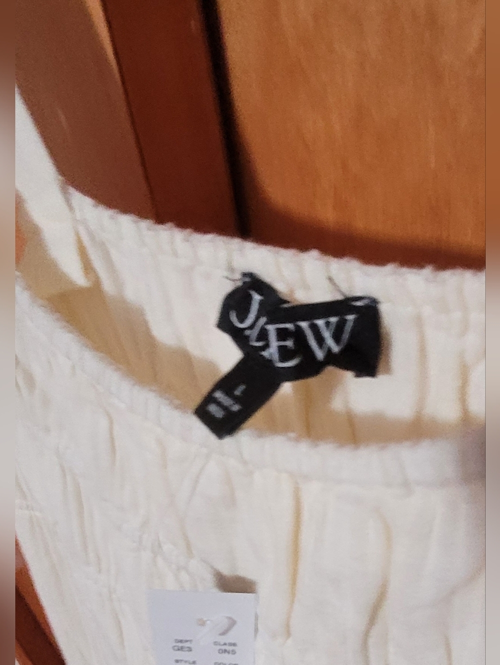 J. Crew Cream Maxi Dress